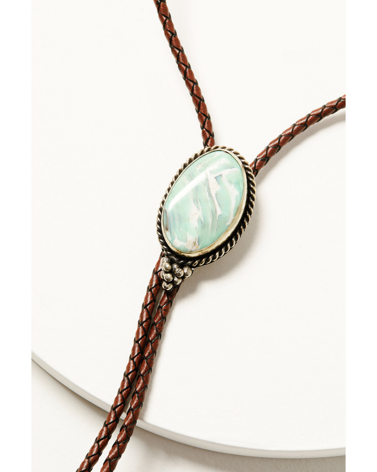 Image #2 - Paige Wallace Women's Fire Agate Bolo Tie, Turquoise, hi-res