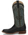 Image #3 - Justin Women's Stella Western Boots - Broad Square Toe , Black, hi-res