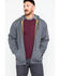 Hawx Men's Zip-Front Hooded Work Jacket , Charcoal, hi-res