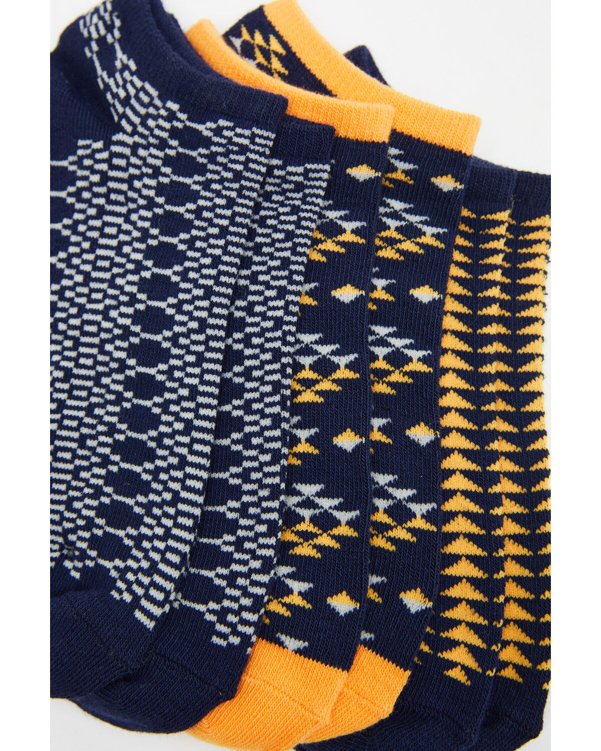Image #2 - Shyanne Women's No Show Southwestern Socks - 3 Pack, Multi, hi-res