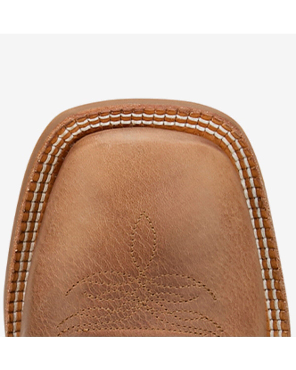 Image #6 - Justin Women's.Outlaw Ryley Performance Western Boots - Broad Square Toe, Tan/turquoise, hi-res