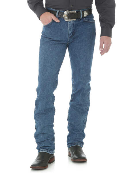 Image #3 - Wrangler Jeans - Cowboy Cut 36 MWZ Slim Fit Black - 38" Tall Inseams, , hi-res