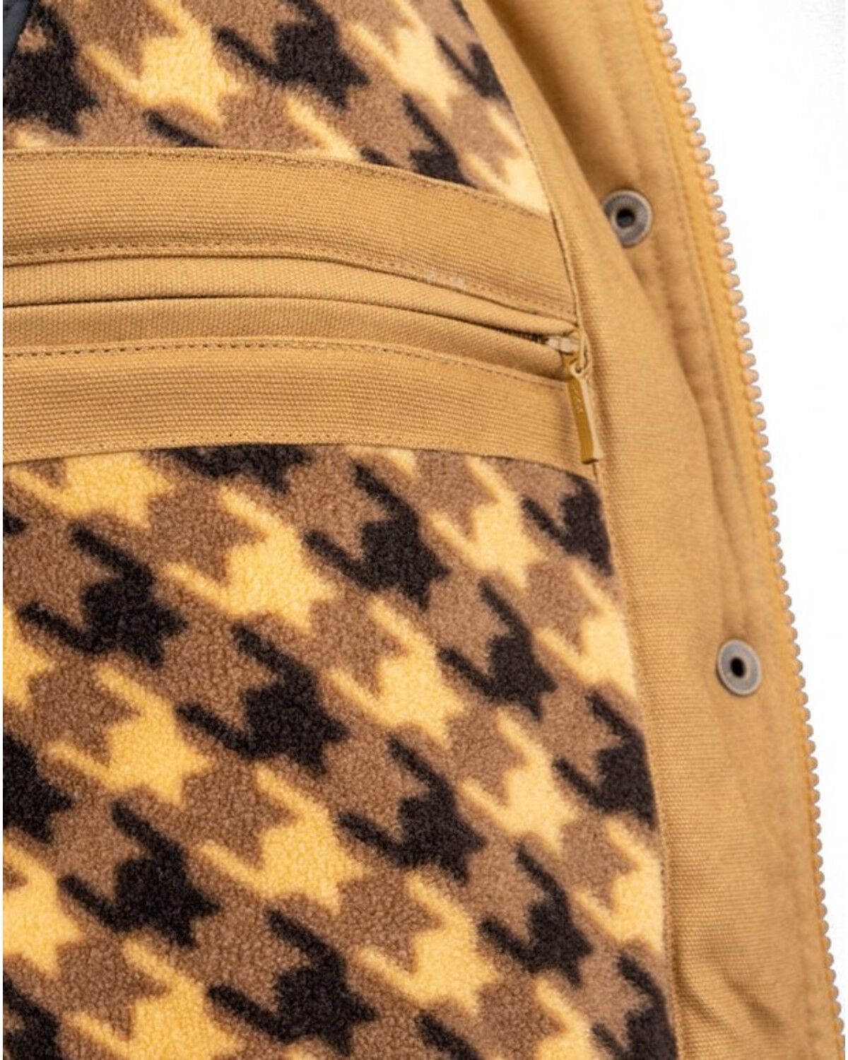 Image #3 - Outback Trading Co Women's Gidley Canvas Jacket - Plus, Tan, hi-res