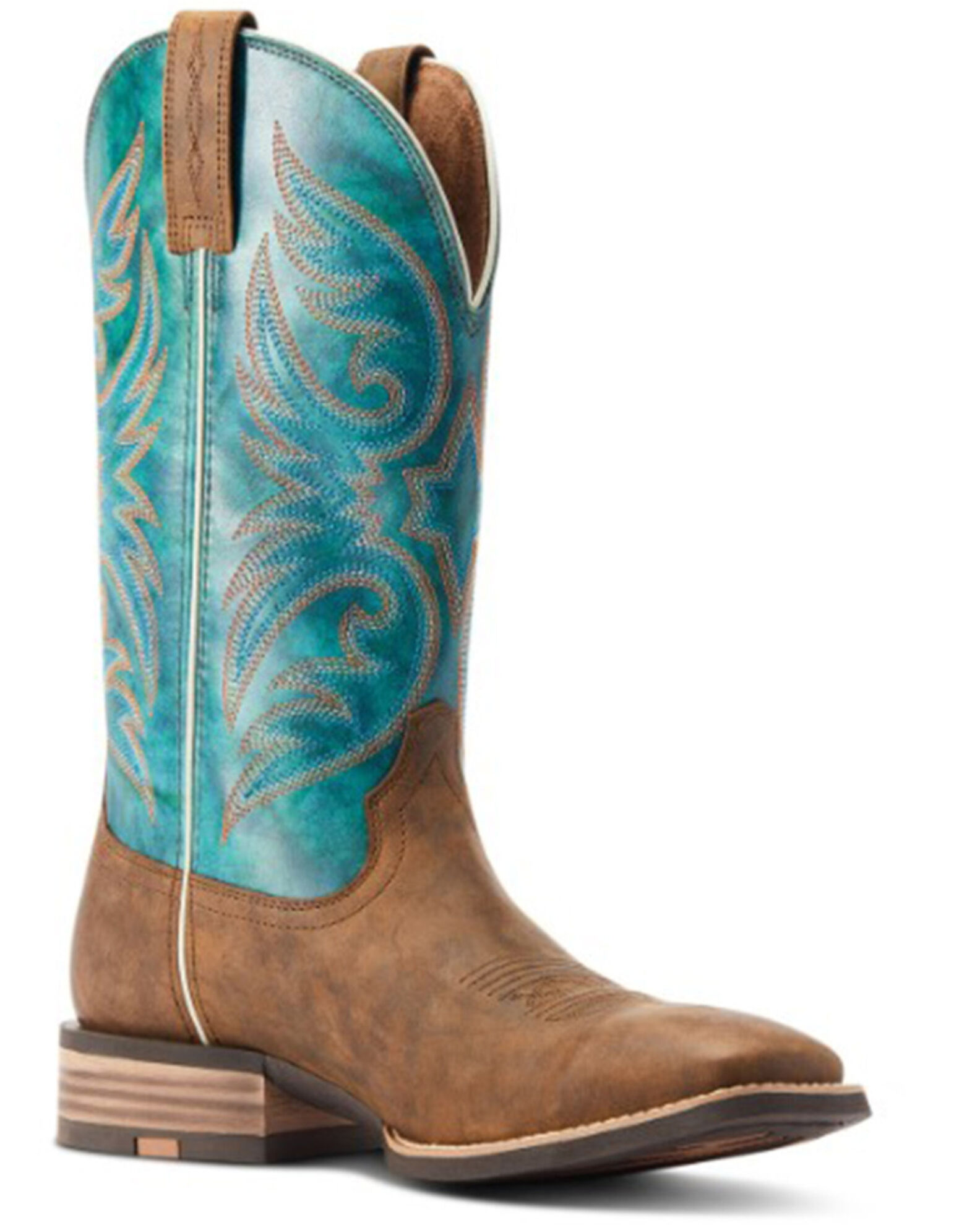 Ariat Men s Ricochet Western Performance Boots Broad Square Toe Boot Barn