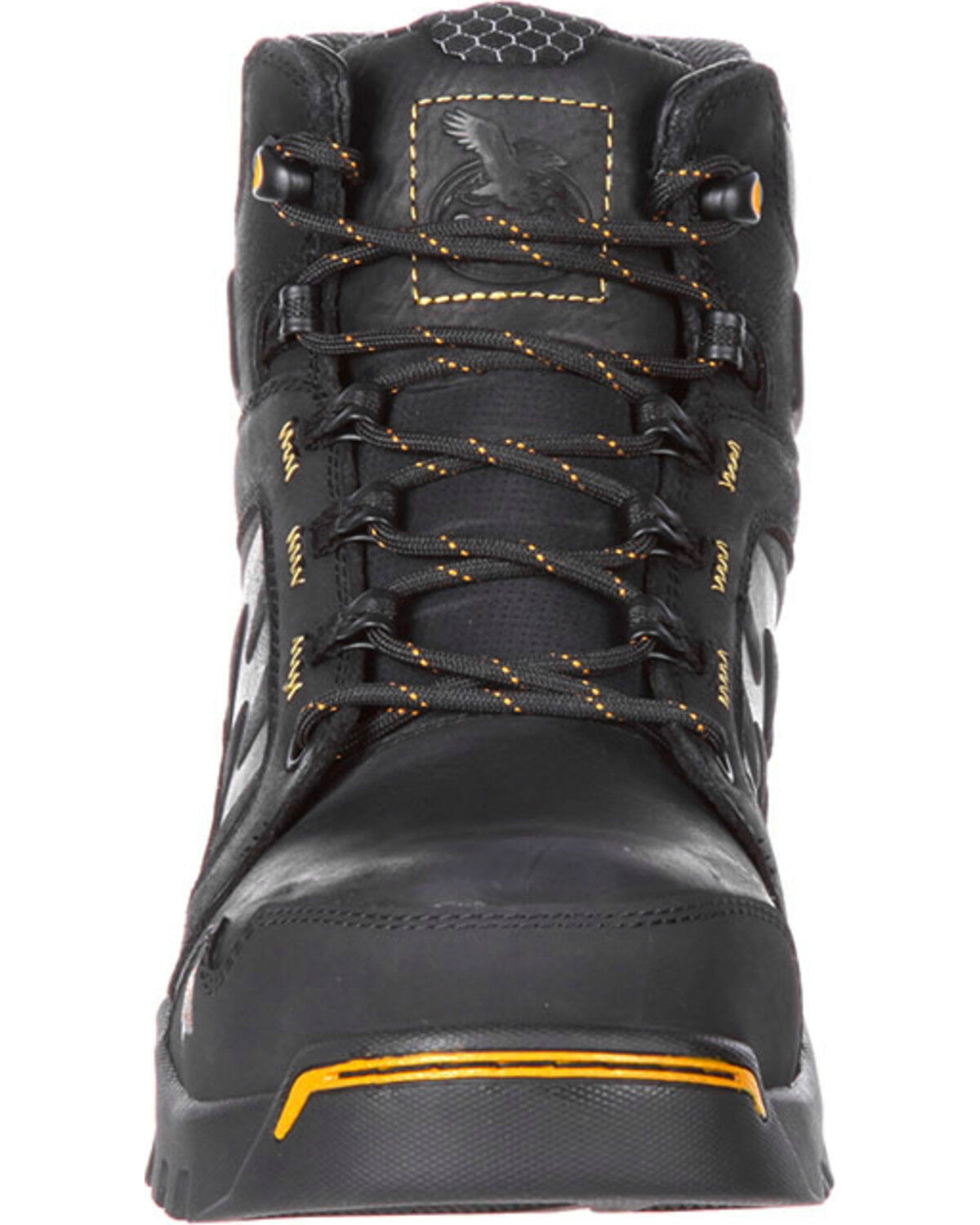Image #4 - Georgia Boot Men's Amplitude Waterproof 6" Boots - Composite Toe, Black, hi-res