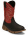 Image #1 - Tony Lama Men's Roustabout Java Western Work Boots - Composite Toe, , hi-res
