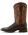 Image #2 - Ariat Men's Callen Exotic Caiman Belly Western Boots - Broad Square Toe, Chocolate, hi-res