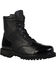 Image #1 - Rocky Men's Side Zipper Duty Boots, Black, hi-res