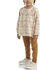 Image #2 - Carhartt Toddler Girls' Plaid Print Long Sleeve Button-Down Shirt And Leggings Set - 2 Piece, Pink, hi-res