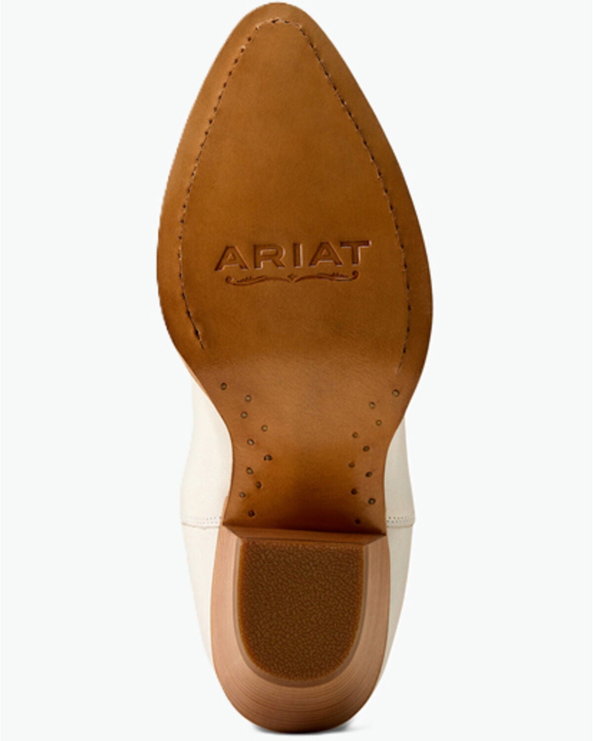Image #5 - Ariat Women's Beaux Western Boots - Round Toe, White, hi-res