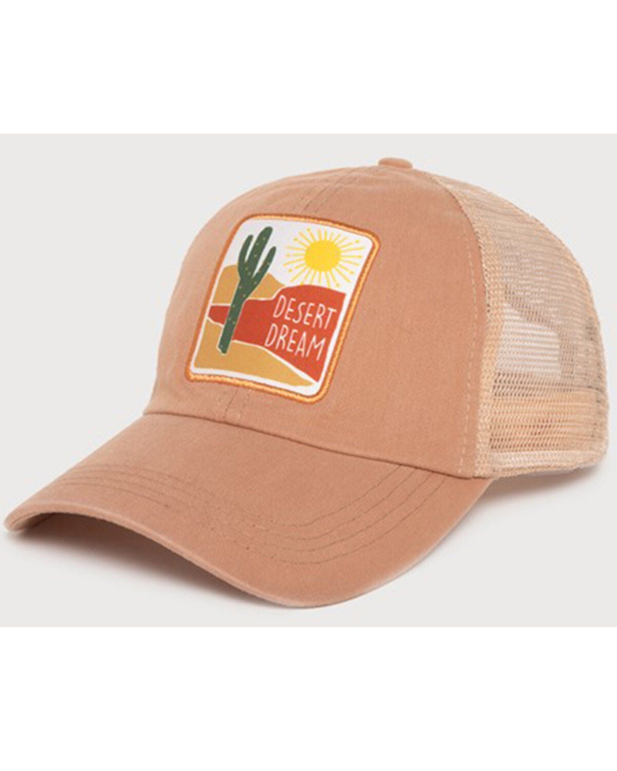 David & Young Women's Desert Dream Ball Cap, Orange, hi-res