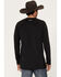 Image #4 - RANK 45® Men's Solid Performance Long Sleeve T-Shirt , Black, hi-res