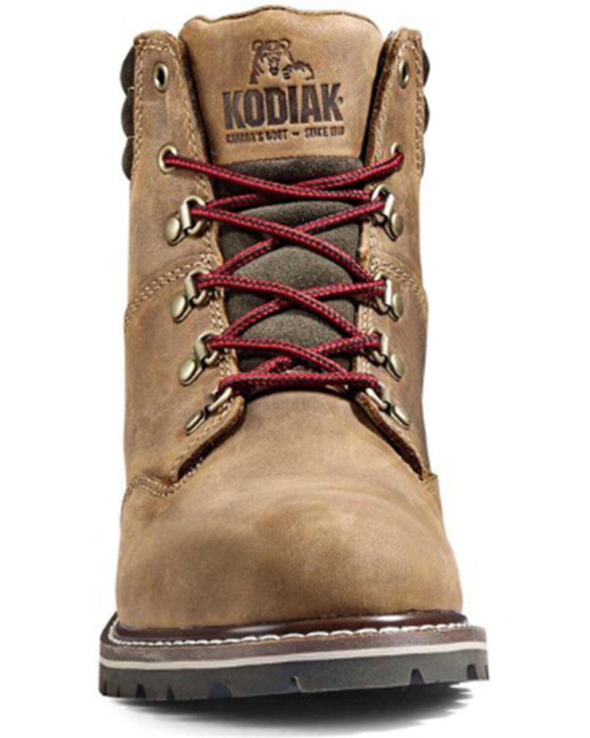Image #4 - Kodiak Women's Bralorne 6" Waterproof Work Boots - Soft Toe, Medium Brown, hi-res