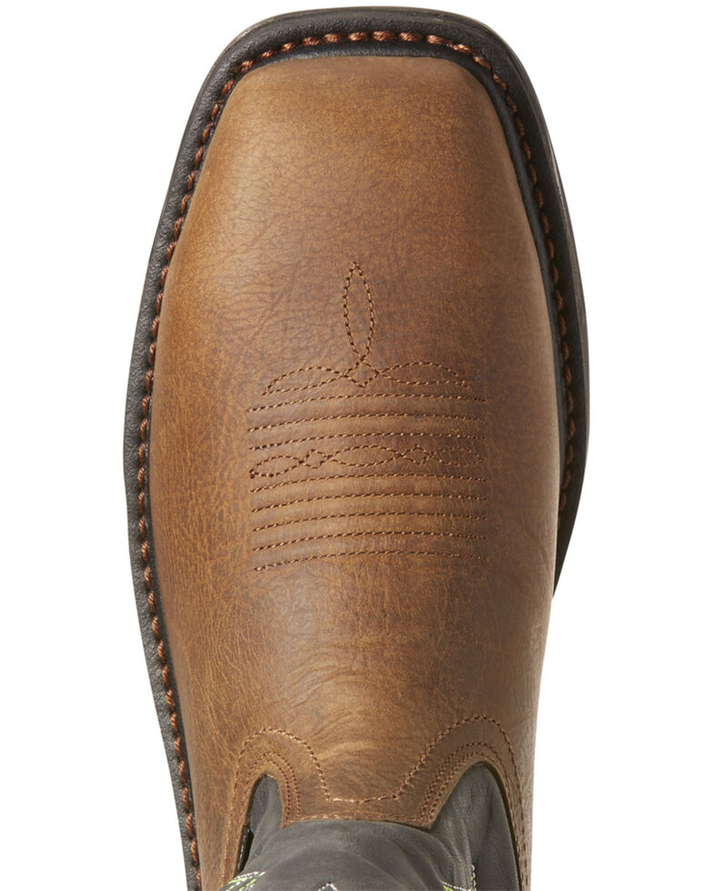 ariat men's workhog xt venttek bold composite toe work boots