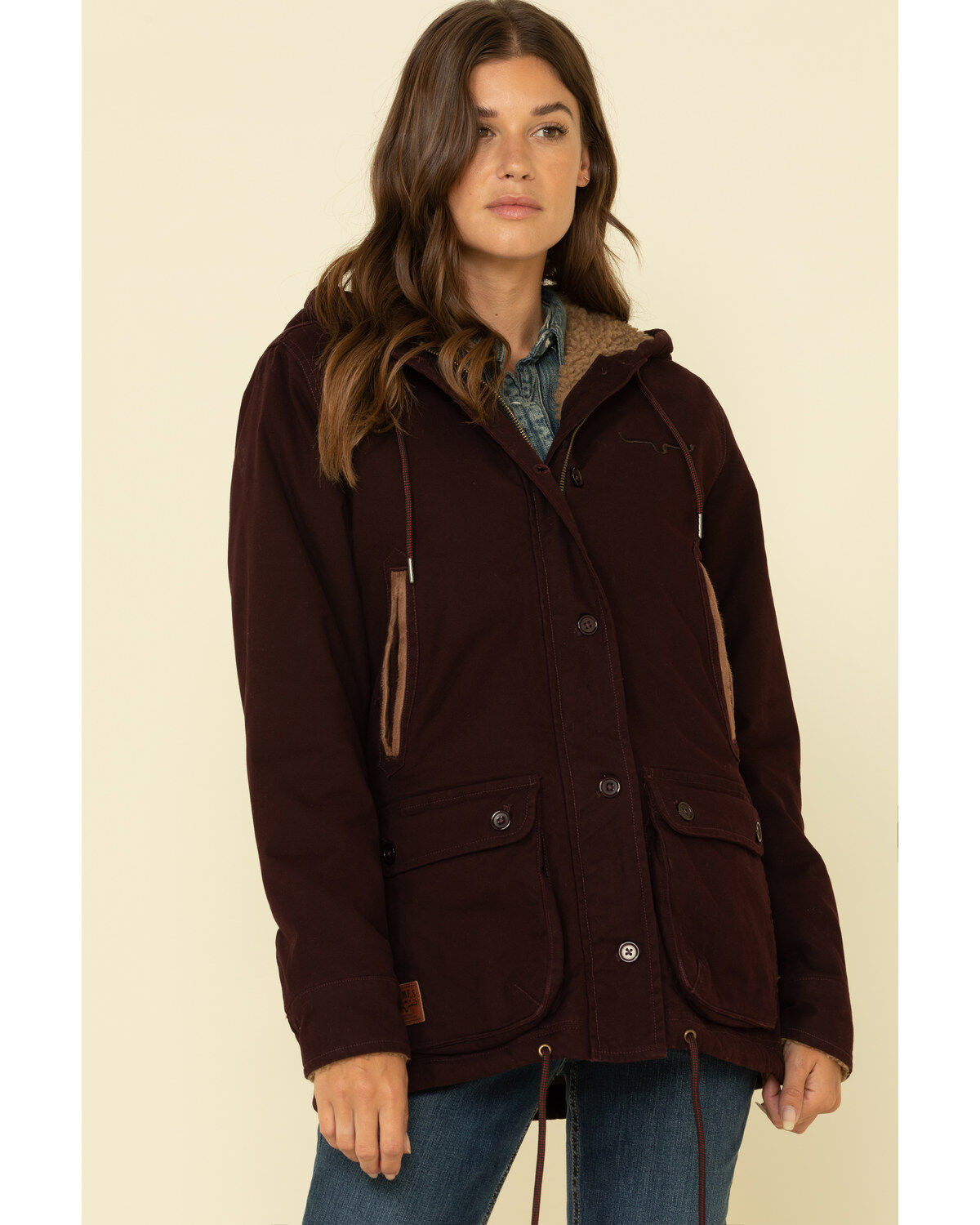 Image #1 - Kimes Ranch Women's Black Cherry All Weather Anorak, , hi-res