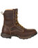 Durango Men's Maverick Waterproof Lacer Work Boots - Round Toe, Pecan, hi-res