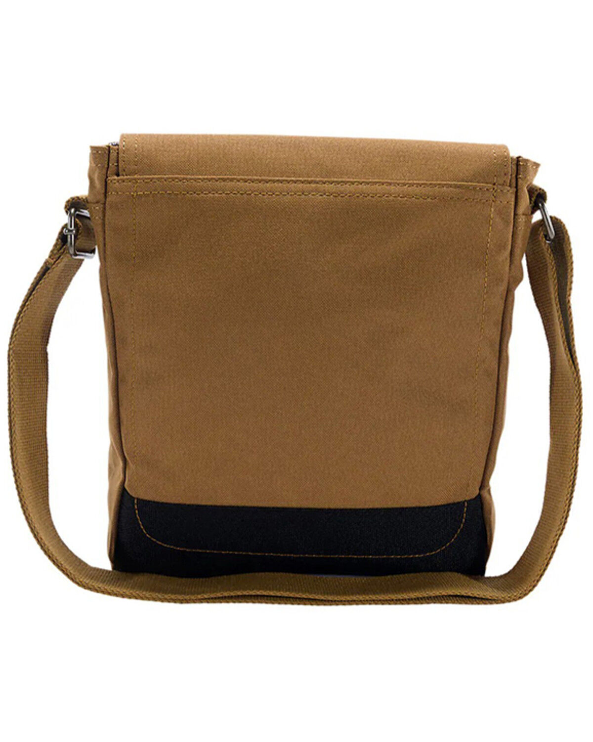 Image #2 - Carhartt Crossbody Snap Bag, Brown, hi-res