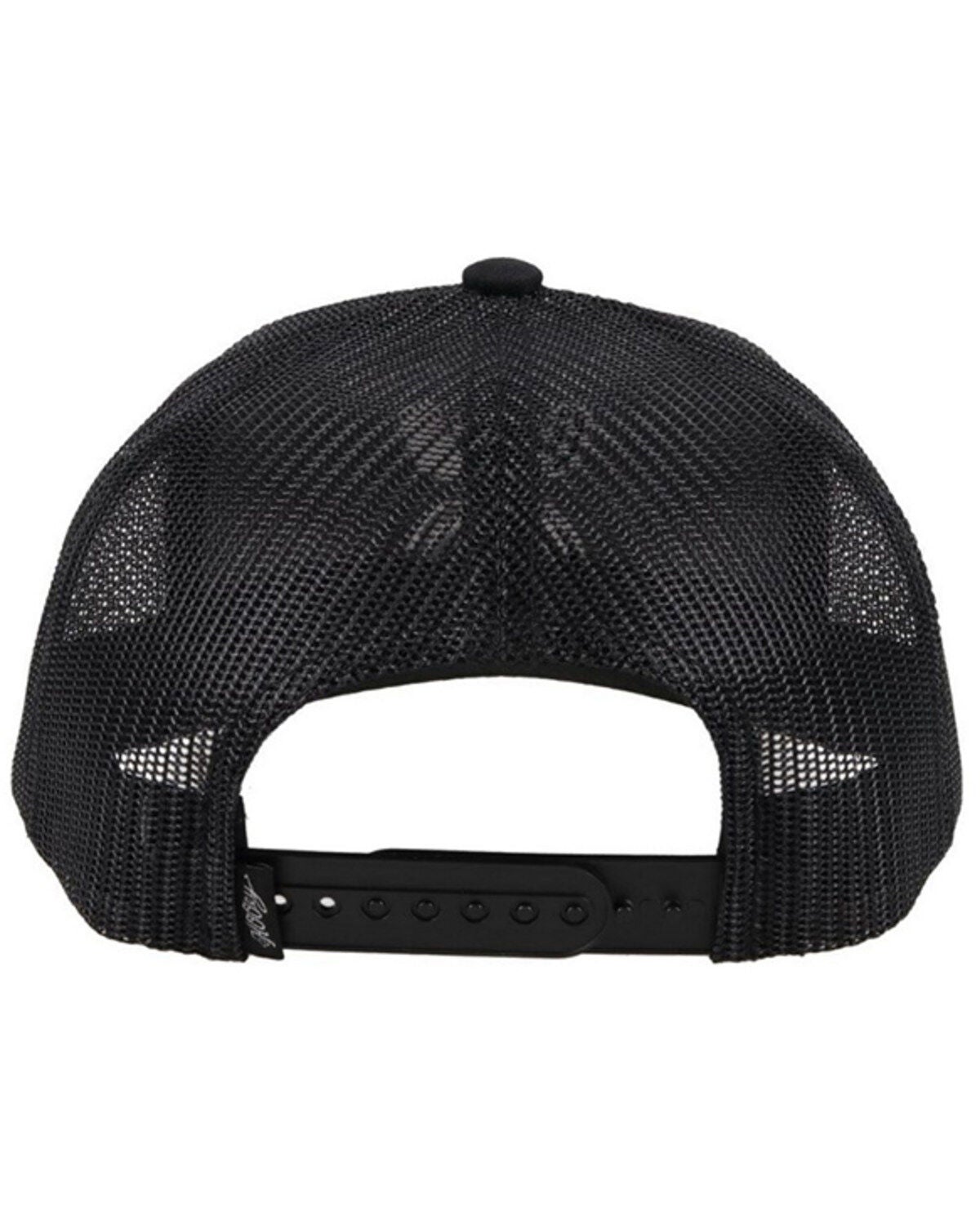 Image #2 - Hooey Men's Texican Flag Trucker Cap, Grey, hi-res