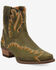 Image #1 - Dingo Women's Laurel Western Booties - Snip Toe, Olive, hi-res