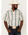 Resistol Men's Pierson Large Plaid Short Sleeve Button Down Western Shirt , Multi, hi-res