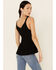 Image #4 - Idyllwind Women's Godet Rib Knit Tank Top, Black, hi-res