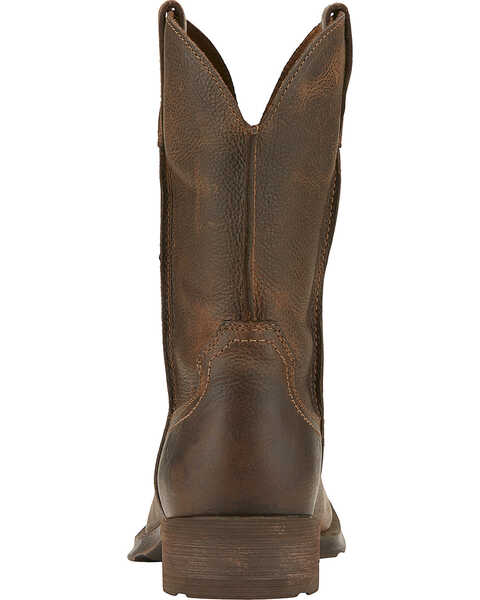 Image #5 - Ariat Men's Rambler Western Performance Boots - Square Toe, Wicker, hi-res