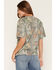 Image #4 - Post Malone Women's Post Camo Print Short Sleeve Cropped Graphic Tee, Camouflage, hi-res