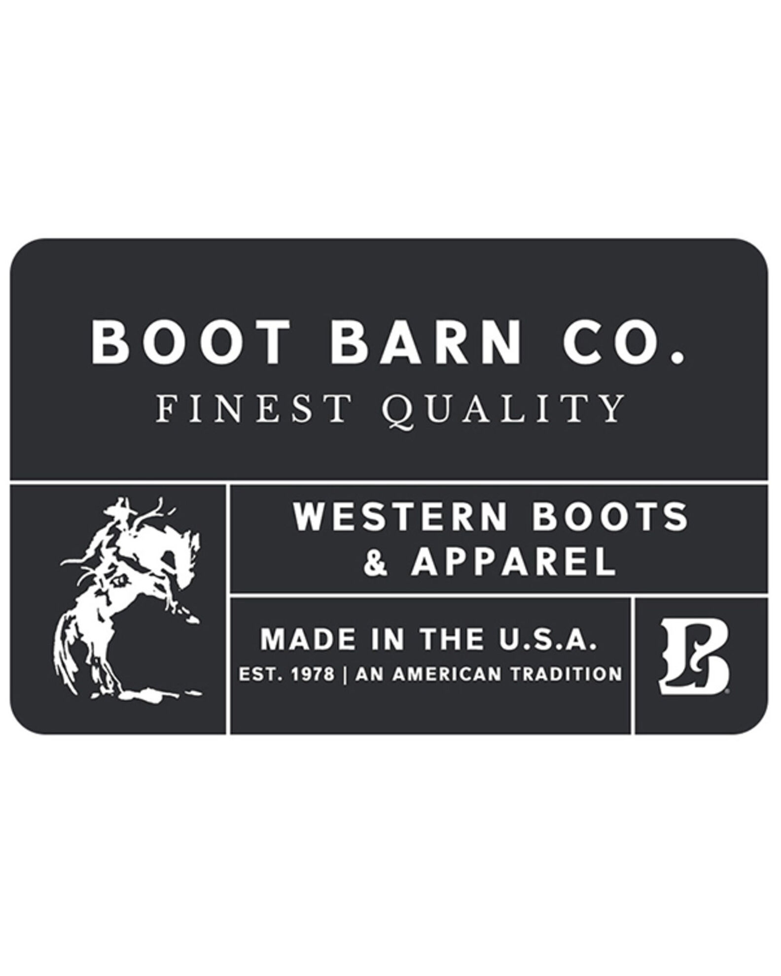 Boot Barn Finest Quality Gift Card