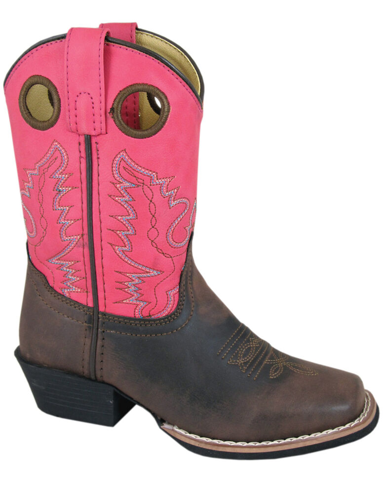 Smoky Mountain Girls' Memphis Western Boots Square Toe Boot Barn
