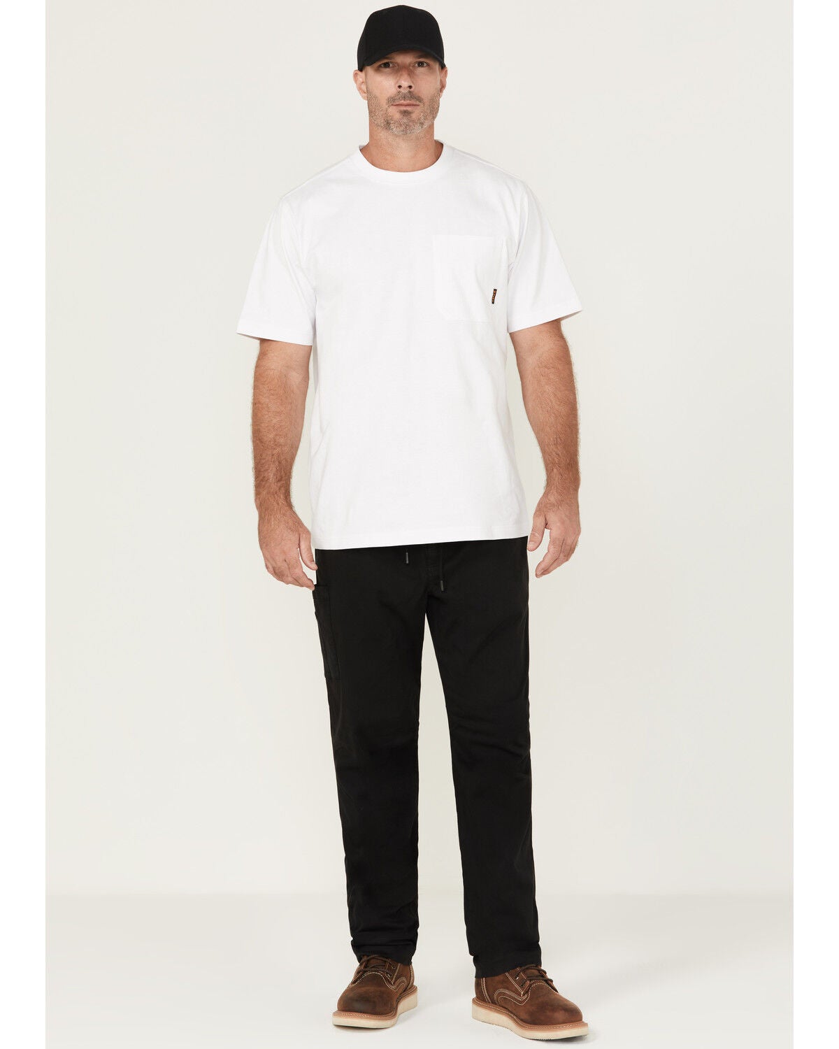 Thorogood Men's Solid Utility Stretch Pants, Black, hi-res