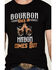 Image #3 - Cody James Men's Bourbon Wisdom Short Sleeve Graphic T-Shirt, Black, hi-res