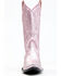 Image #5 - Idyllwind Women's Metallic Leather Western Boot - Snip Toe, Pink, hi-res