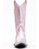 Image #5 - Idyllwind Women's Metallic Leather Western Boot - Snip Toe , Pink, hi-res