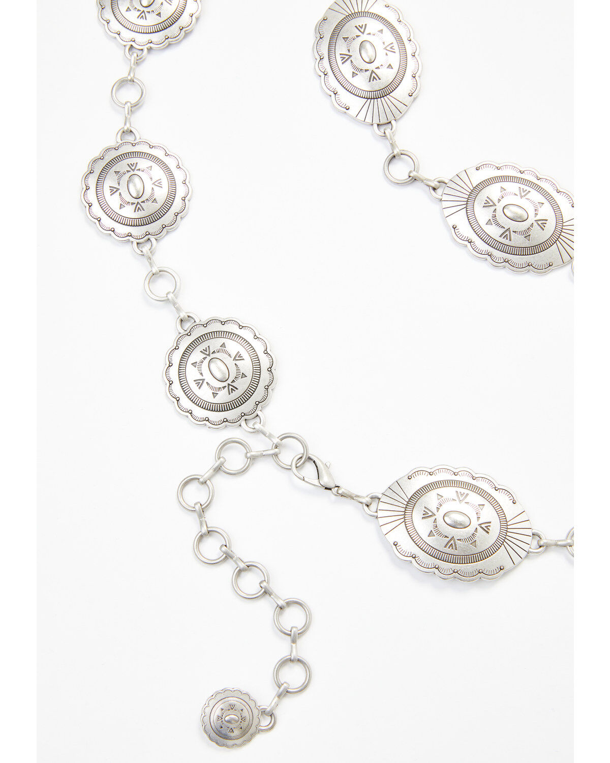 Image #3 - Idyllwind Women's Silver Spur Chain Belt, Silver, hi-res