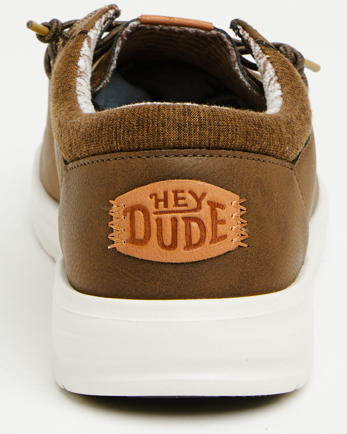 Image #5 - HEYDUDE Men's Paul Classic Shoes - Moc Toe, Brown, hi-res