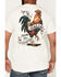 Image #4 - Moonshine Spirit Men's El Gallo Short Sleeve Graphic T-Shirt, Cream, hi-res