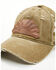 Image #2 - Shyanne Women's Faux Leather Patch Pony Tail Baseball Cap, Olive, hi-res