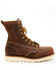 Image #2 - Thorogood Men's American Heritage 8" USA Wedge Work Boots - Steel Toe, Brown, hi-res