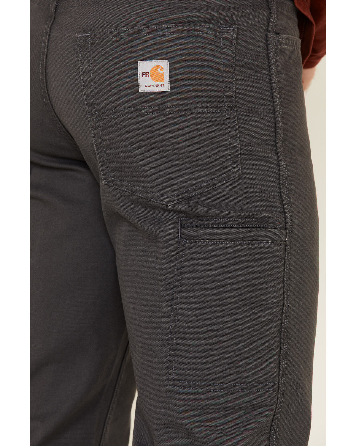 Image #3 - Carhartt Men's FR Shadow Rugged Flex Relaxed Work Pants, Dark Grey, hi-res