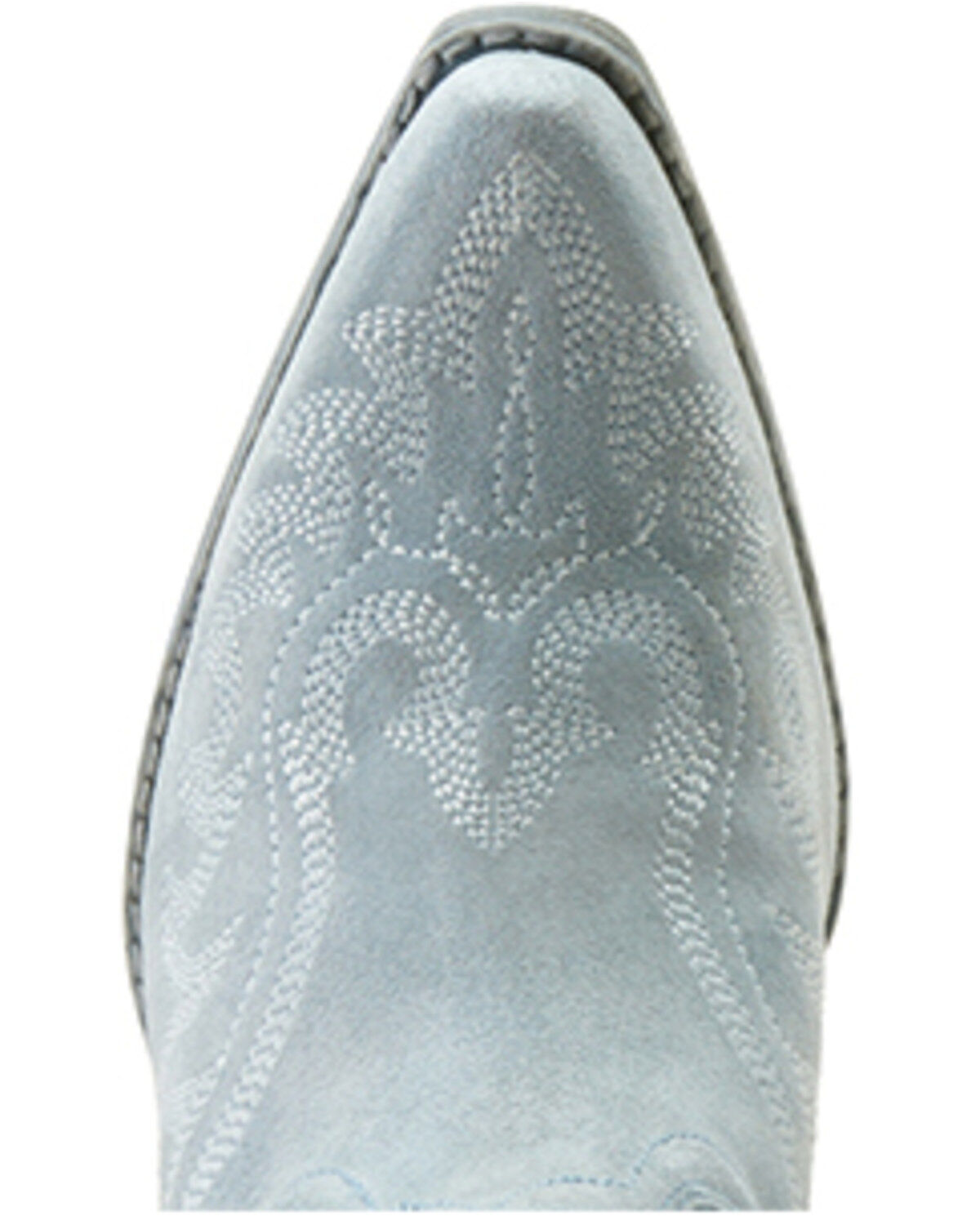 Image #4 - Ariat Women's Chandler Suede Western Booties - Snip Toe, Blue, hi-res