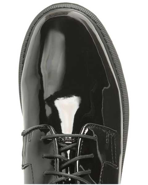 Image #6 - Rocky Men's High Gloss Dress Oxford Shoes, Black, hi-res