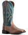 Image #1 - Ariat Men's Round Pen Saddle Western Performance Boots - Broad Square Toe, , hi-res