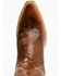 Dan Post Women's Rope Dream Western Boots - Snip Toe, Dark Brown, hi-res