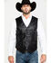 Image #1 - Liberty Wear Men's Jackson Lambskin Leather Vest - Big, Black, hi-res