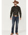 Image #2 - Cody James Men's Miracle Floral Print Long Sleeve Snap Western Shirt , , hi-res
