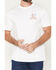 Image #4 - Seager Men's Lucky Buck Short Sleeve Graphic T-Shirt, White, hi-res