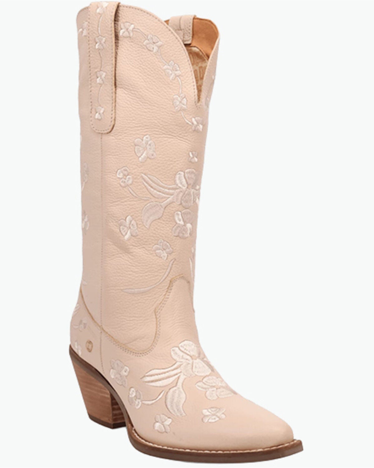 Dingo Women's Love Bug Embroidered Western Boots - Round Toe, Sand, hi-res