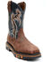 Cody James Men's Decimator Western Work Boots - Composite Toe, Brown, hi-res