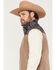 Image #2 - Hooey Men's Jackson Hole Southwestern Colorblock Softshell Vest, Brown, hi-res