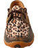 Twisted X Boots Women's Cheetah Print Driving Mocs, Leopard, hi-res